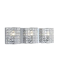 Clara Deco 3-Light Classic Glam Led Vanity Light