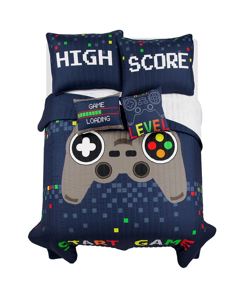 Lush Decor Kids Video Games 5-Pc. Quilt Set, Full/Queen