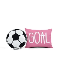 Lush Decor Kids Girls Soccer Kick -Pc. Quilt Set