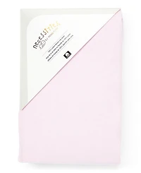 Baby Girls Flannel Solid Crib Sheet