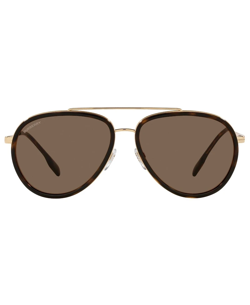 Burberry Men's Oliver Sunglasses, BE3125 59