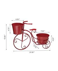 Glitzhome Bicycle Plant Stand