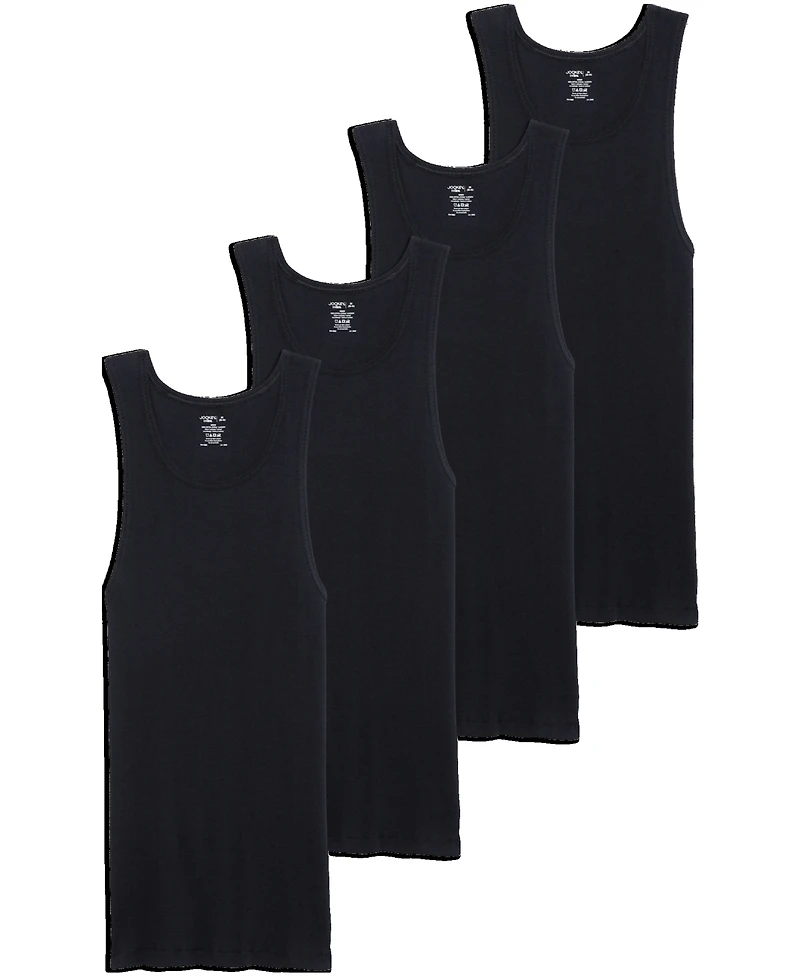 Jockey Men's 4-Pack Cotton Tank Tops