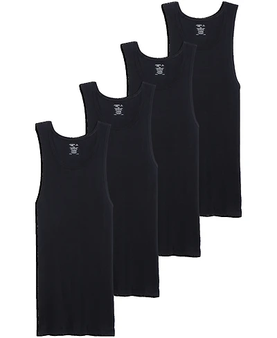 Jockey Men's 4-Pack Cotton Tank Tops