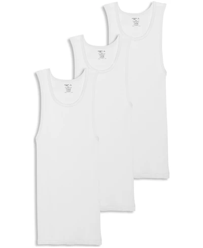 Men's 3-Pack Cotton Crewneck Tank Tops