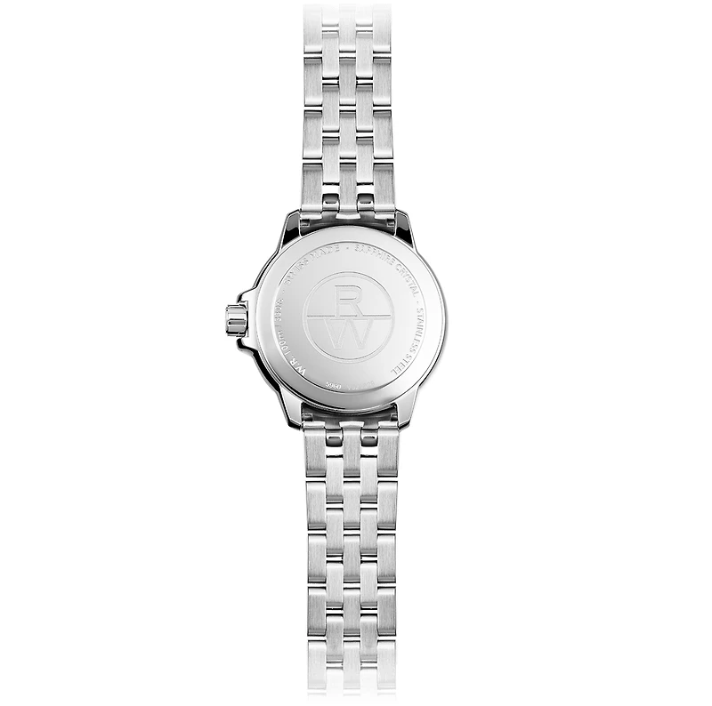 Raymond Weil Women's Swiss Tango Diamond-Accent Stainless Steel Bracelet Watch 30mm