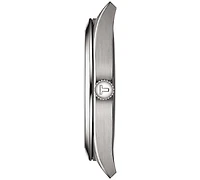 Tissot Men's Swiss Gentleman Gray Titanium Bracelet Watch 40mm