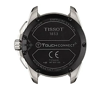 Tissot Men's Swiss T-Touch Connect Solar Black Rubber Strap Smart Watch 48mm