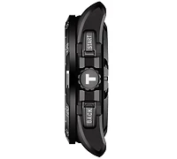 Tissot Men's Swiss T-Touch Connect Solar Black Rubber Strap Smart Watch 48mm