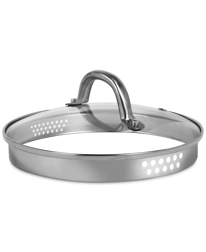 Sedona Kitchen Pro Stainless Steel 3.5-Qt. Saucepan with Draining Lid