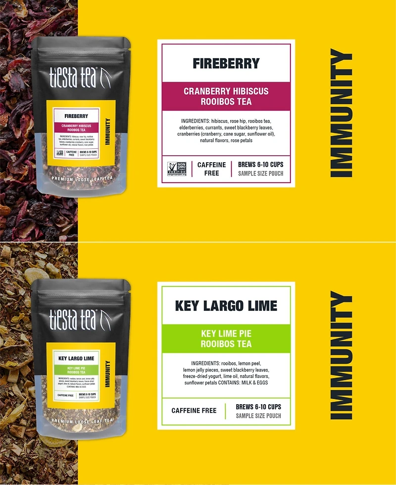 Immunity Sampler Dry Flight Tea