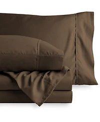 Bare Home Ultra-Soft Double Brushed Sheet Set
