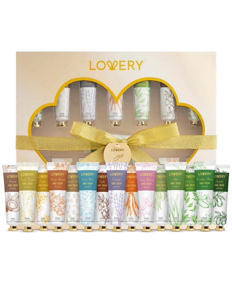 Aromatherapy Hand Lotion Gift Set, 15 Piece