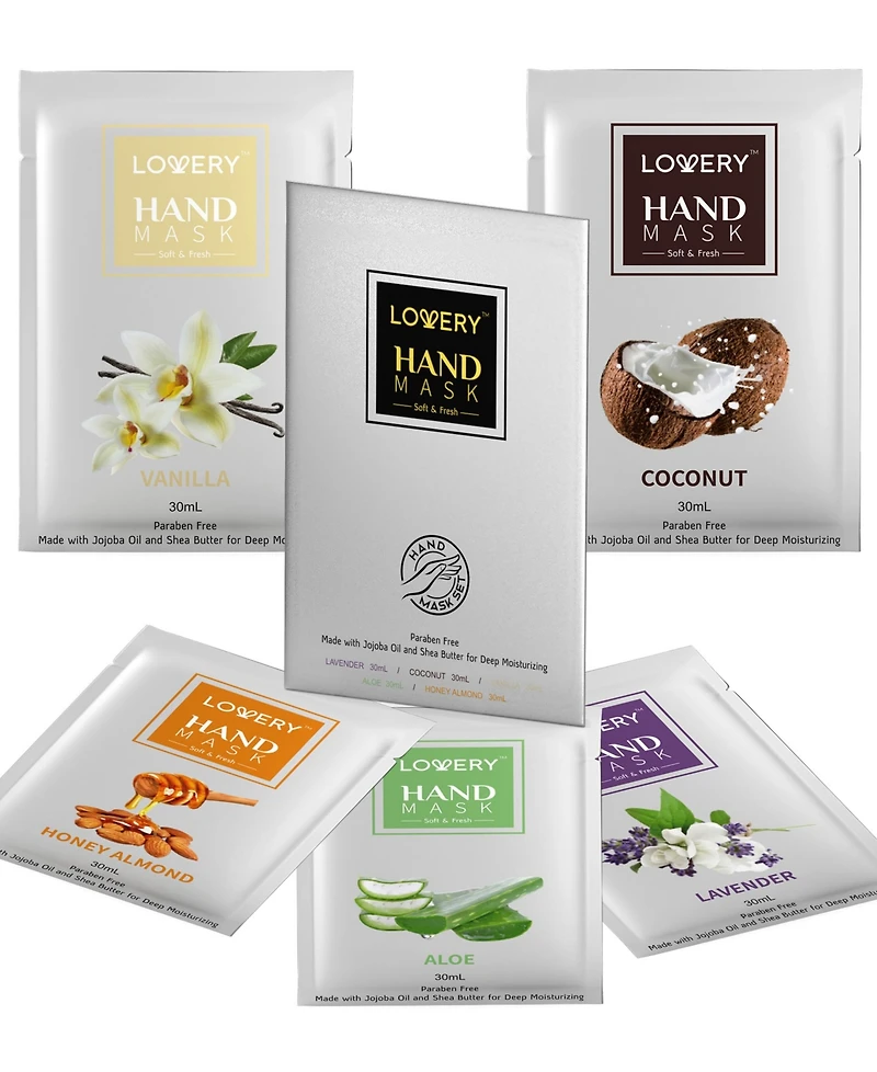 Deep Conditioning Hand Mask Set, 5 Piece