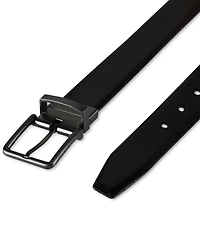 Calvin Klein Men's Reversible Textured Leather Dress Belt, Created for Macy's
