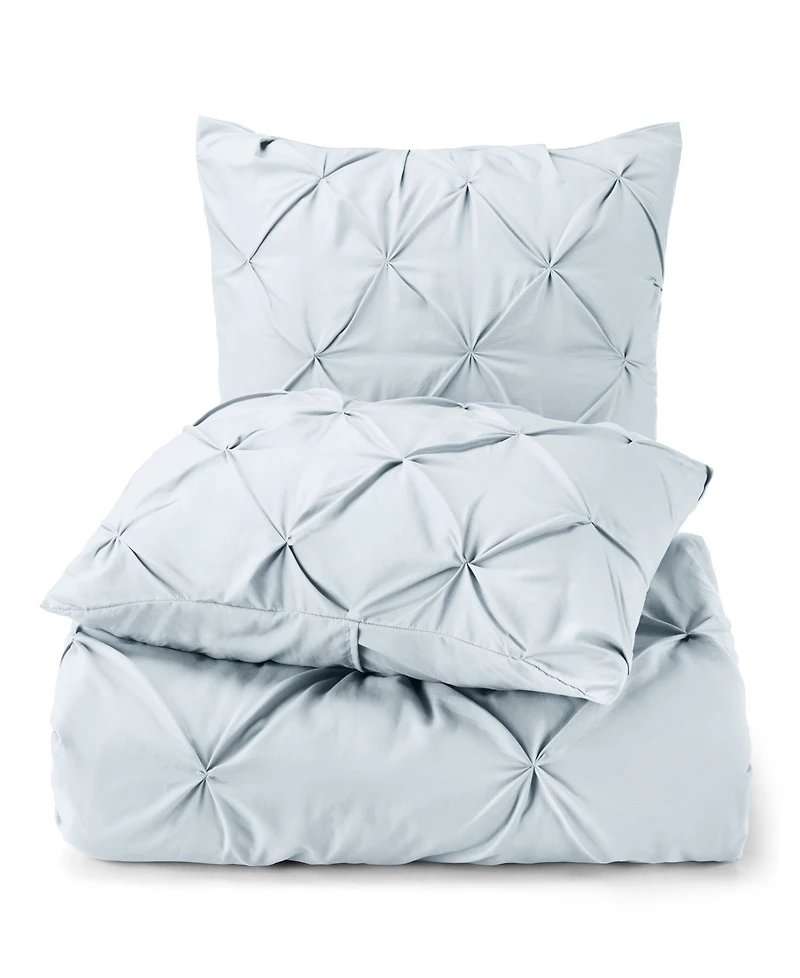 Nestl Pinch Pleat 2-Pc. Duvet Cover Set, Twin