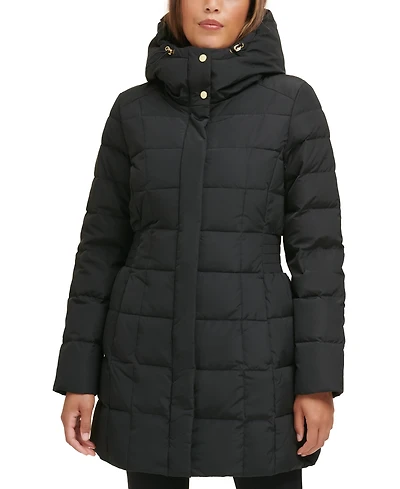 Cole Haan Women's Hooded Down Puffer Coat
