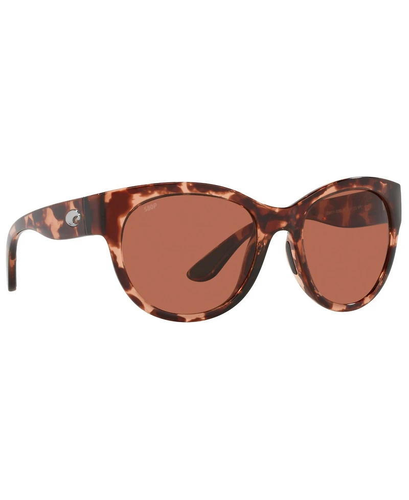 Costa Del Mar Maya Polarized Sunglasses, 6S9011 55
