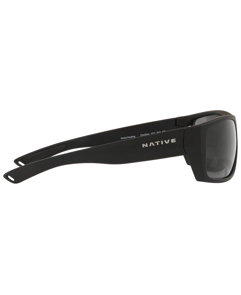 Native Men's Polarized Sunglasses, XD9007 62