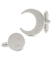 Ox & Bull Trading Co. Men's Love You to The Moon and Back Cufflinks