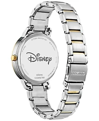 Disney by Citizen Mickey Mouse Two-Tone Stainless Steel Bracelet Watch 33mm