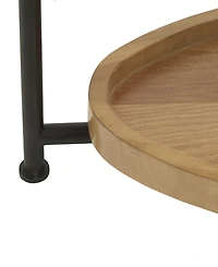 Madison Park Beaumont 2 Tier Oval Coffee Table