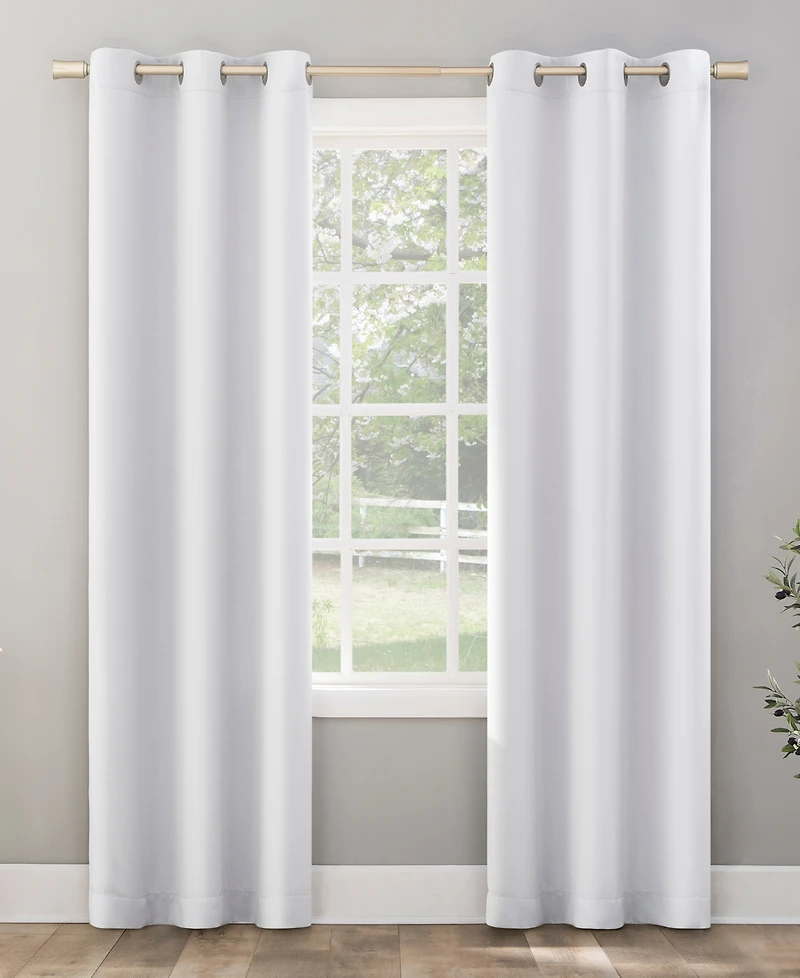 Preston Energy Saving Blackout Rod Pocket Curtain Panel