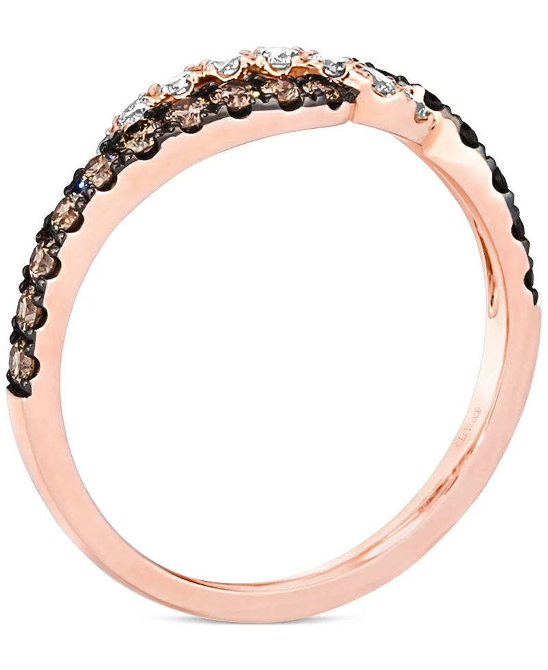 Le Vian Multicolor Diamond Statement Ring (1/2 ct. t.w.) in 14k Rose Gold