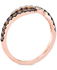 Le Vian Multicolor Diamond Statement Ring (1/2 ct. t.w.) in 14k Rose Gold