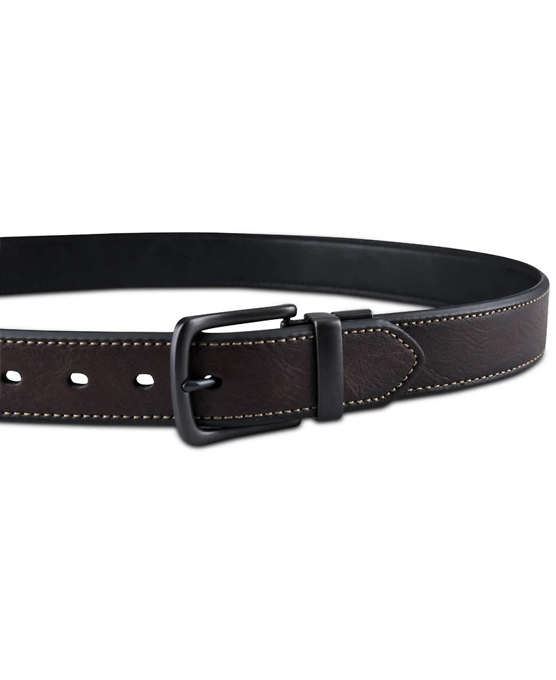 Levi's Men's Contrast Stitch Reversible Belt