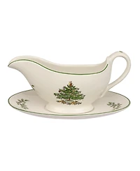 Spode Christmas Tree Gravy Boat