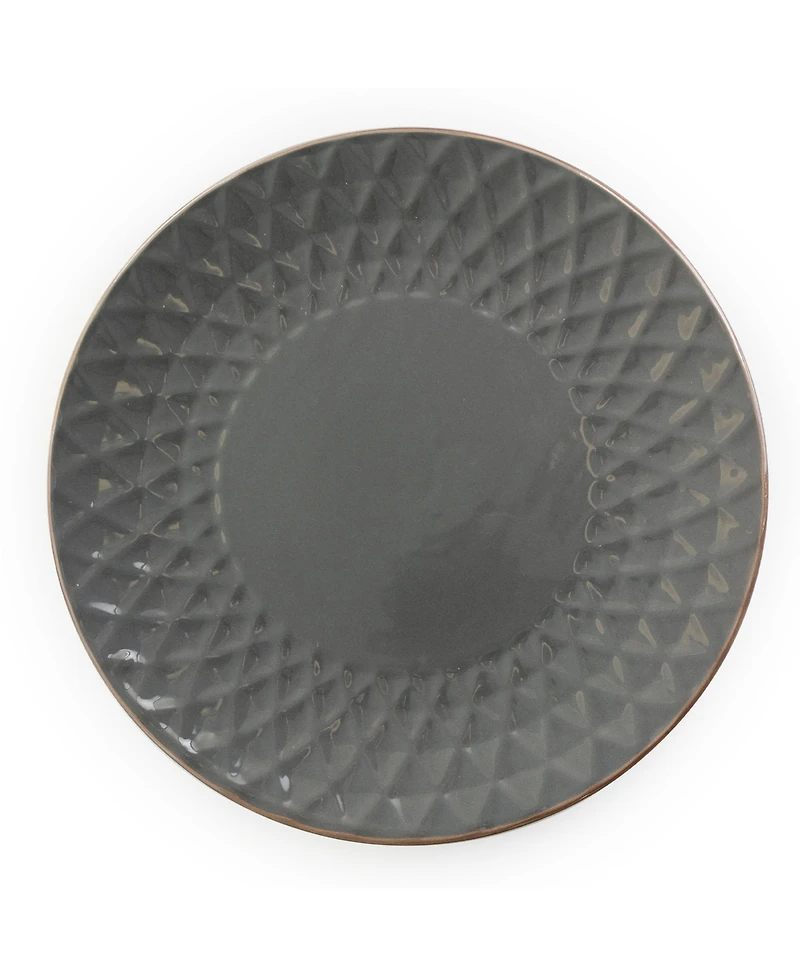 Elama Tahitian Diamond 16 Pc. Dinnerware Set, Service for 4