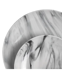 Elama Fine Marble 16 Pc. Dinnerware Set, Service for 4