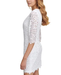 kensie Lace Sheath Dress