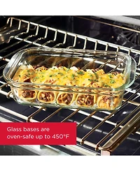Rubbermaid Brilliance 10-Pc. Glass Food Storage Container Set