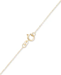 Love Letter 18" Statement Necklace in 10k Gold