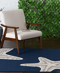 Closeout! Northern Weavers Vera Sea Star Duo 7'10" x 9'10" Outdoor Area Rug