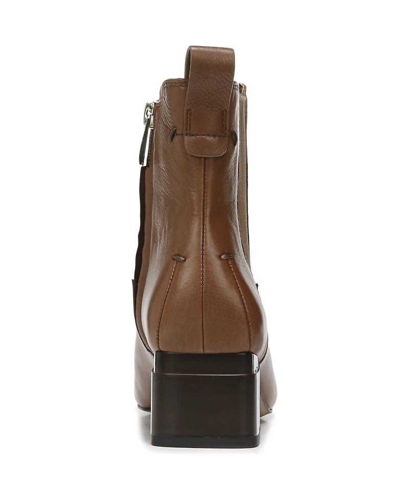 Franco Sarto Women's Waxton Block Heel Square Toe Booties