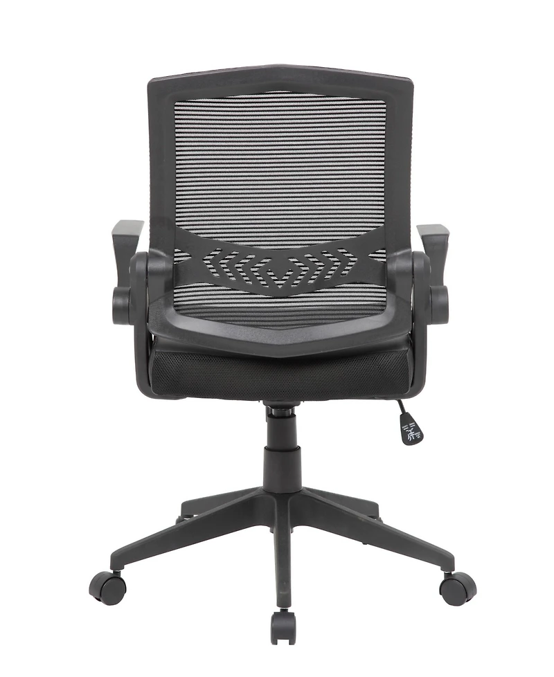 Boss Office Products Mesh Flip Arm Task Chair