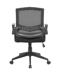 Boss Office Products Mesh Flip Arm Task Chair
