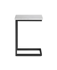 Skyler C Side Table with Marble Top