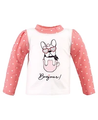 Hudson Baby Girls Swim Rashguard Set
