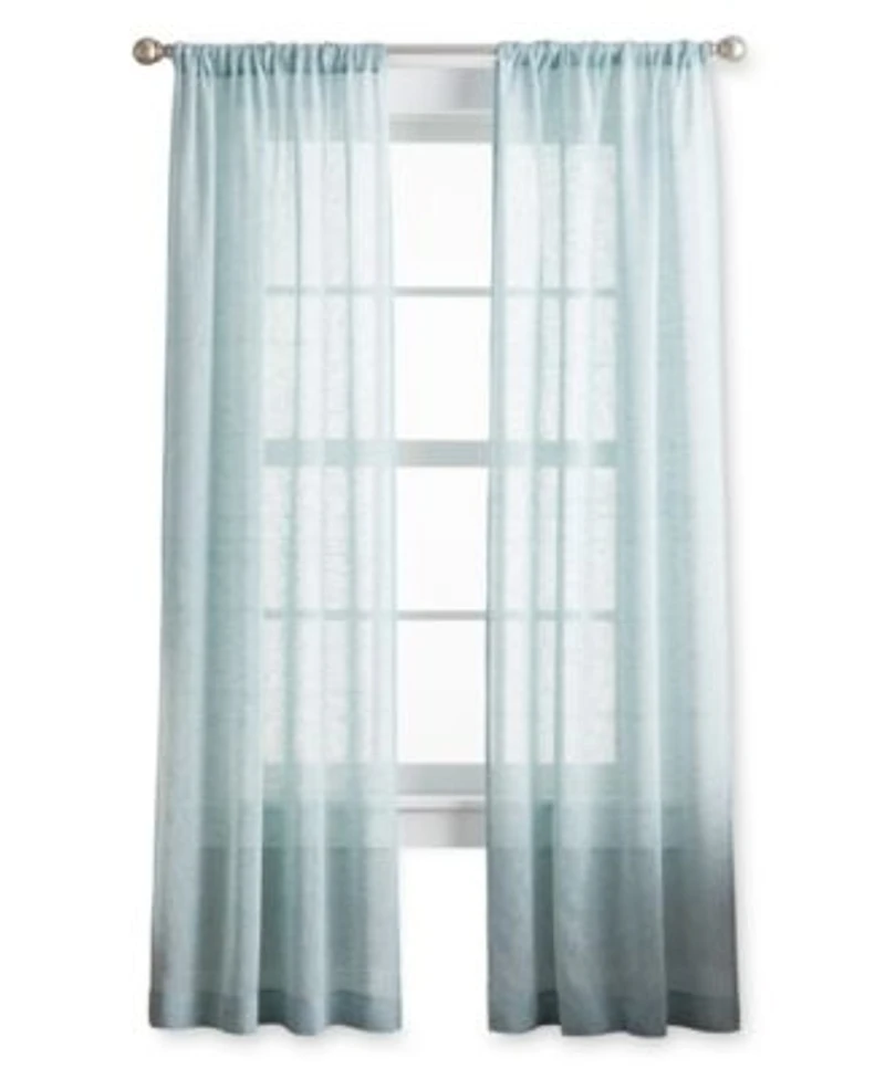 Curtainworks Pandora Sheer Pole Top Panel Set Of 2 Collection