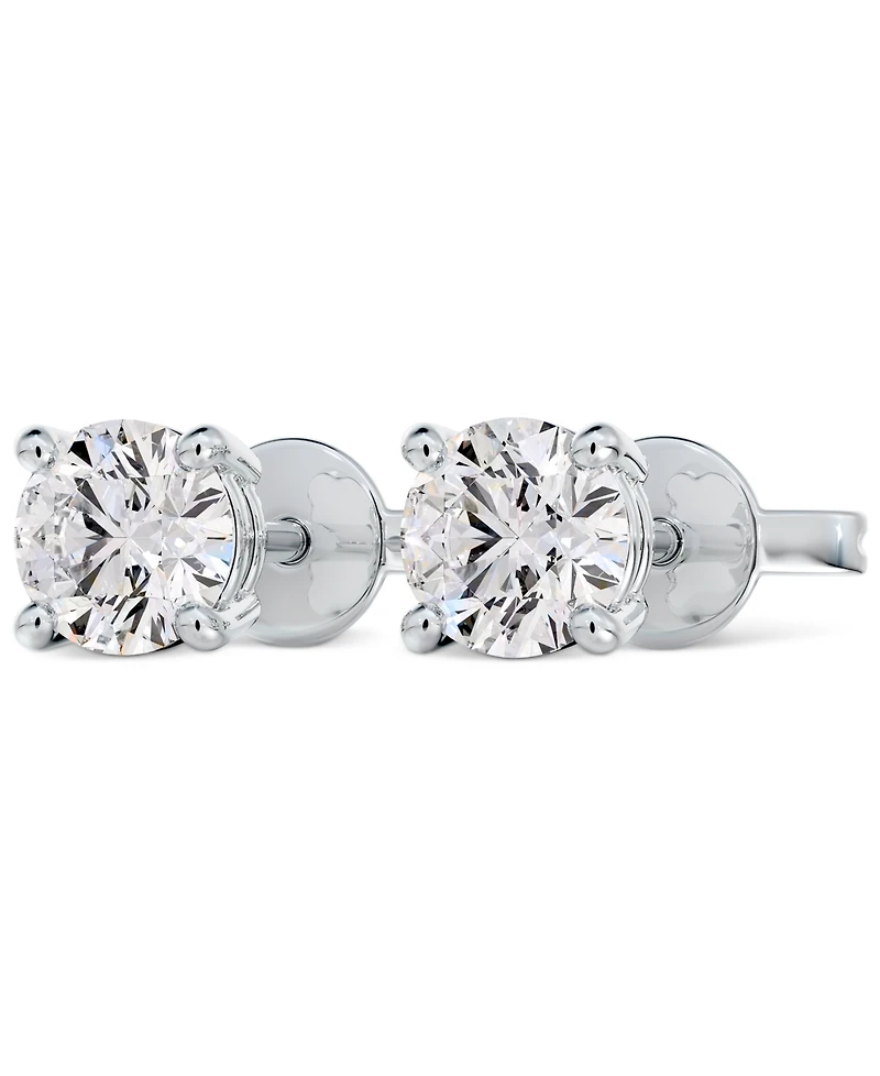 Portfolio by De Beers Forevermark Diamond Stud Earrings (1 ct. t.w.) in 14k White or Yellow Gold