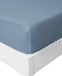 Nautica Solid Cotton Rich Blend Fitted Sheet