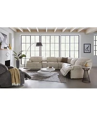 Sebaston Fabric Sectional Collection Created For Macys