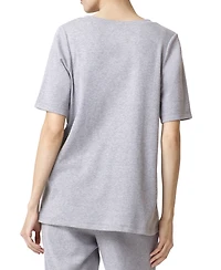 Hue Wear Ever U R Lounge Elbow-Sleeve T-Shirt