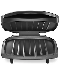 George Foreman 2-Serving Classic Plate Electric Indoor Grill & Panini Press