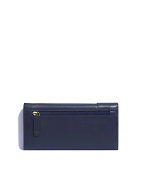 Women's Large Flap Over Bifold Matinee Wallet