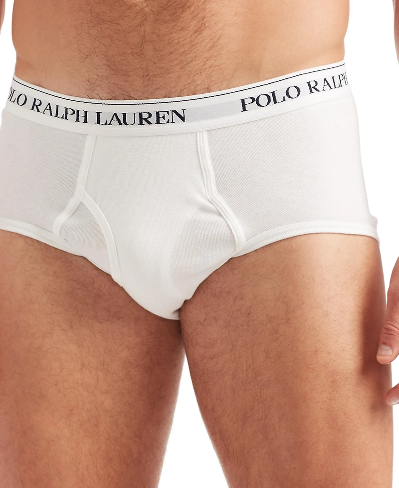 Polo Ralph Lauren Men's 3-Pack Big & Tall Cotton Briefs